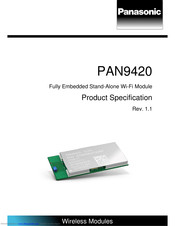 Panasonic PAN9420 Product Specification