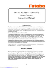 Futaba R6014FS Instruction Manual