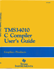 Texas Instruments TMS34010 User Manual