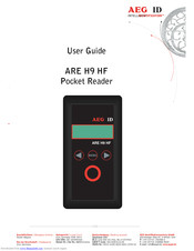AEG ARE H9 HF User Manual