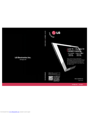 LG 42LB1DR-UA Owner's Manual