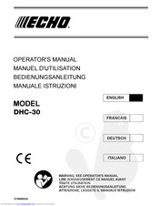 Echo DHC-30 Operator's Manual