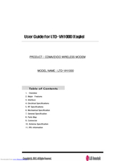 LG LTD-VH1000 User Manual