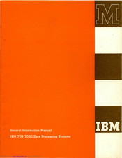 IBM 709 General Information Manual