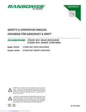 Ransomes 942236 Operation Manual