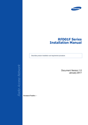 Samsung RFD01F series Installation Manual