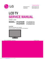 LG 47LD455H-CA Service Manual