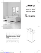 Hitachi EP-NZG70J Instruction Manual
