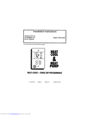 Bryant P374-1000FM Installation Instructions Manual