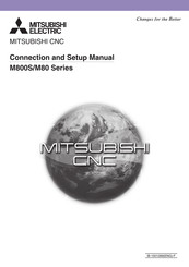 Mitsubishi M80 series Connection And Set Up Manual