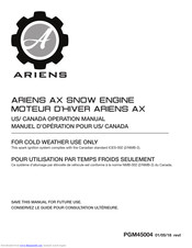 Ariens 420cc Operation Manual