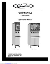 Cornelius FCB PINNACLE 4 Flavour Operator's Manual