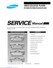 Samsung DV7720KV Service Manual