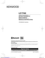 Kenwood LZ-T700 Instruction Manual