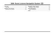 Buick 2006 Lucerne Manual