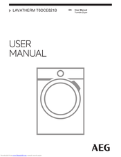 AEG LAVATHERM T6DCE821B User Manual