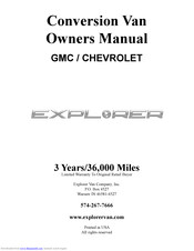 GMC EXPLORER Owner's Manual