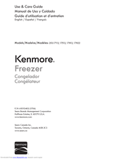 Kenmore 253.17812 Use & Care Manual