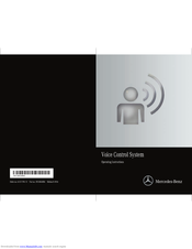 Mercedes-Benz Voice Control System Operating Instructions Manual