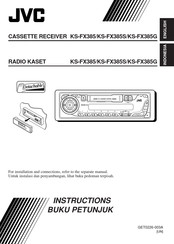JVC KS-FX385S Instructions Manual