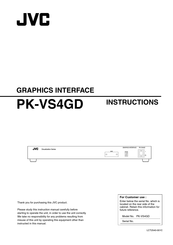 Jvc PK-VS4GD Instruction Manual