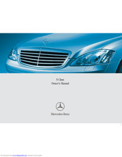 Mercedes-Benz S 350 Owner's Manual