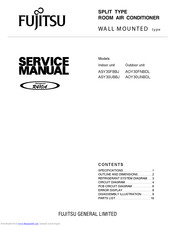 Fujitsu ASY30UBBJ Service Manual
