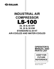 Sullair LS-100HH Operator's Manual
