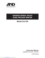 A&D UA-705 Instruction Manual