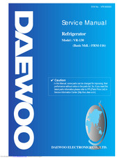 Daewoo VR-130 Service Manual