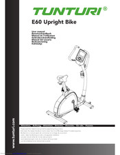Tunturi E60 User Manual