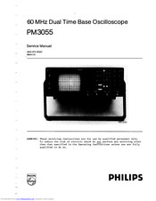 Philips PM3055 Service Manual