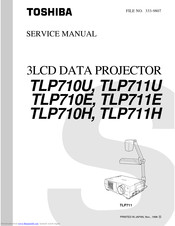 Toshiba TLP710E Service Manual