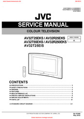 JVC AV32R25EKS Service Manual
