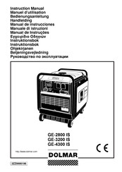 Dolmar GE-2800 IS Instruction Manual