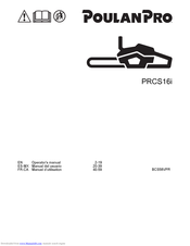 Poulan Pro PRCS16i Operator's Manual