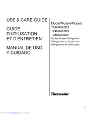 Thermador T24UR820DS Use & Care Manual