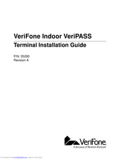 VeriFone Indoor VeriPASS Installation Manual