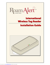 Stanley RoamAlert Installation Manual