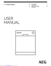 AEG FFB93700PM User Manual