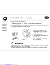 Motorola MBP49-4 Quick Start Manual