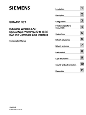 Siemens SCALANCE W720 Configuration Manual