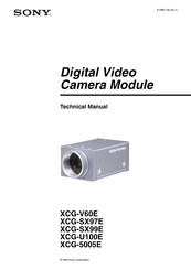 Sony XCG-SX99E Technical Manual
