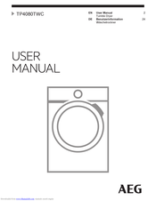 AEG TP4080TWC User Manual