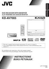 JVC KD-AV7005 Instructions Manual