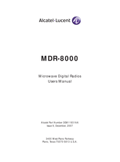 Alcatel-Lucent MDR-8000 User Manual