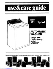 Whirlpool LA5000XP User & Care Manual