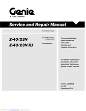 Genie Z-40/23N Service And Repair Manual