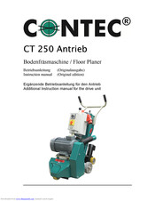 Contec CT 250 Antrieb Instruction Manual