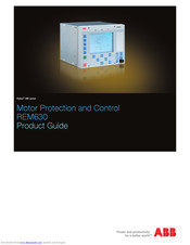Abb REM630 Product Manual